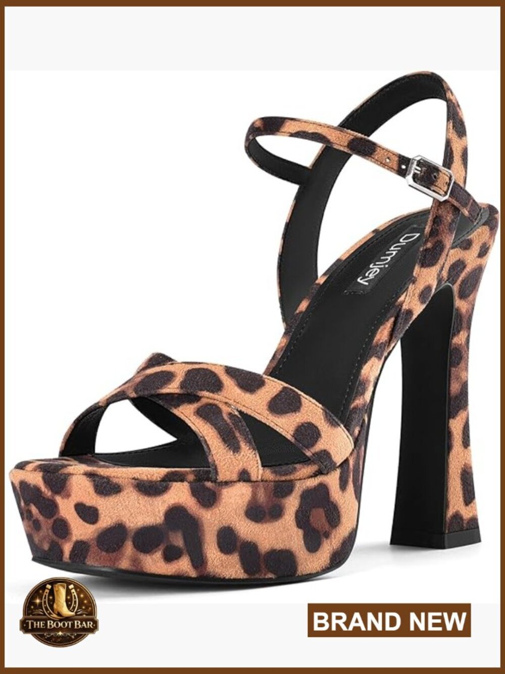 Chunky Platform High Heel Sandals Ankle Strap Open Toe Dress Shoes